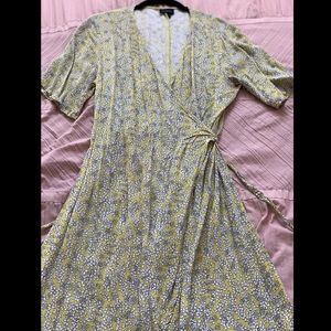 Who What Wear wrap dress